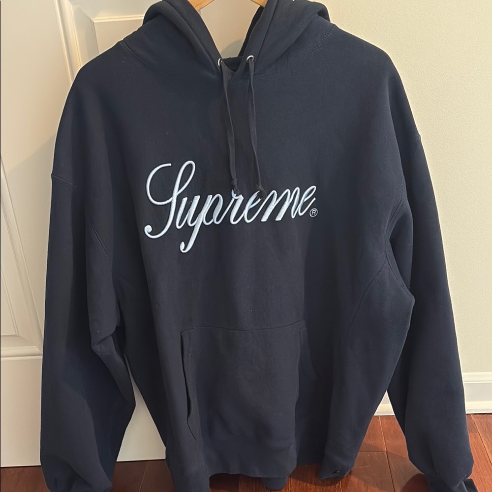 Supreme Blue Sweatshirt Hoodie